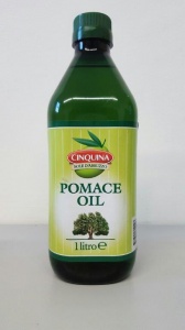 CIN Масло оливковое рафинированное  Pomace oil "Cinquina" 1л/12 шт. ПЭТ