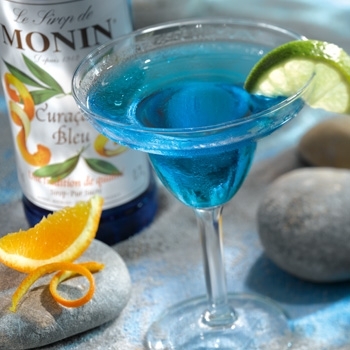 Сироп Монин "Блю Курасао" стекло 1 л. упак.6 шт.