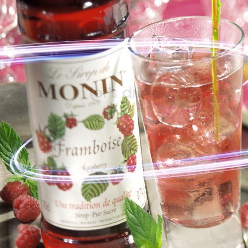 Сироп Монин "Малина" стекло 1 л. упак.6 шт.