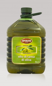 Масло оливковых выжимок <Speroni> пл.б. (4,758 кг-5л) уп. 2 шт. 