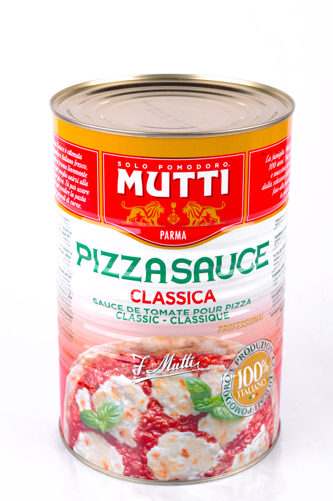 Томатный соус для пиццы классический "Мутти" (4,100 кг/4,510 кг/4250 мл) ж/б кор. 3 шт.
